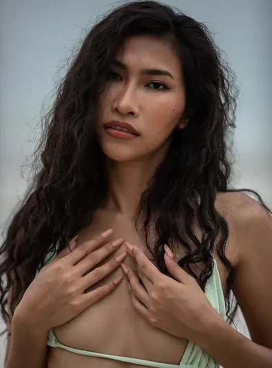 Beach Debut: Niki’s Erotic Unveil