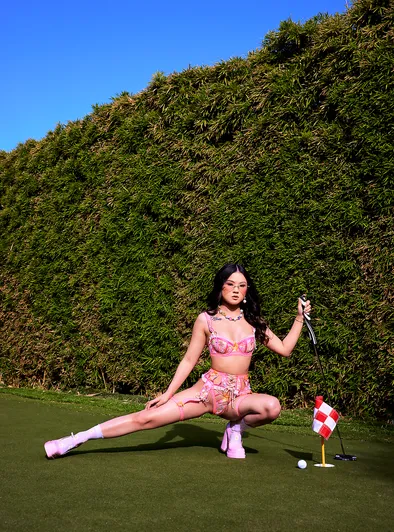 Jennie Rose and Lulu Chu Steamy Golf Course Relief