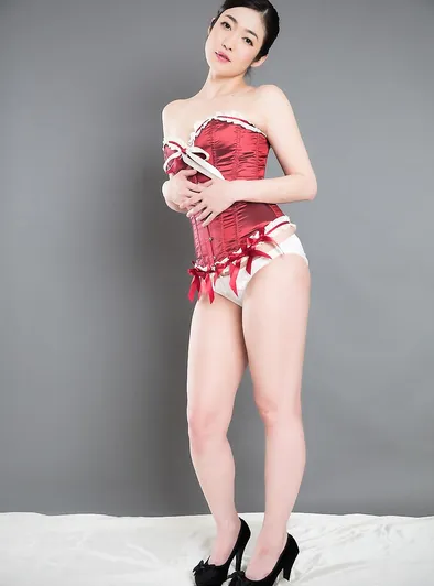 Ryu Enami Red Corset Heat