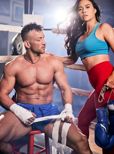 Dana Vespoli's Steamy Ring Action
