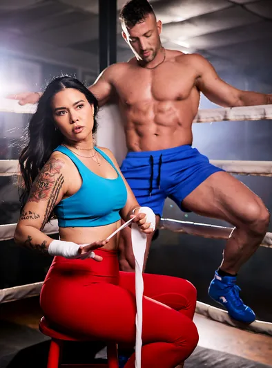 Dana Vespoli's Steamy Ring Action