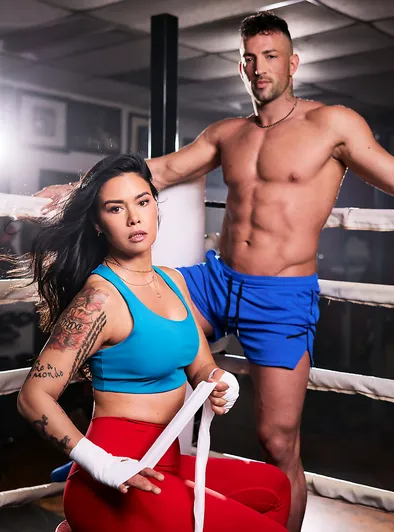 Dana Vespoli's Steamy Ring Action