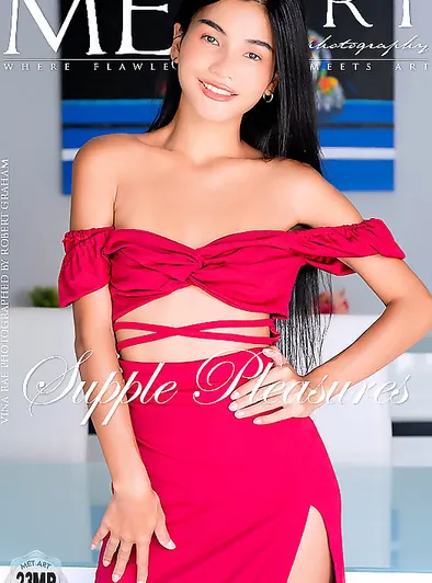 Vina Rae’s Sexy Red Dress Striptease