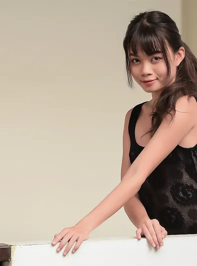 Sowan Takes Off Black Seethrough Dress