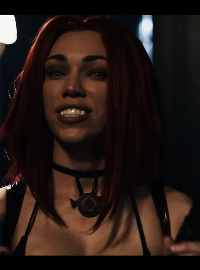 Reina O'hara Vampire Lesbian Licks Big Redhead Tits an Pussy