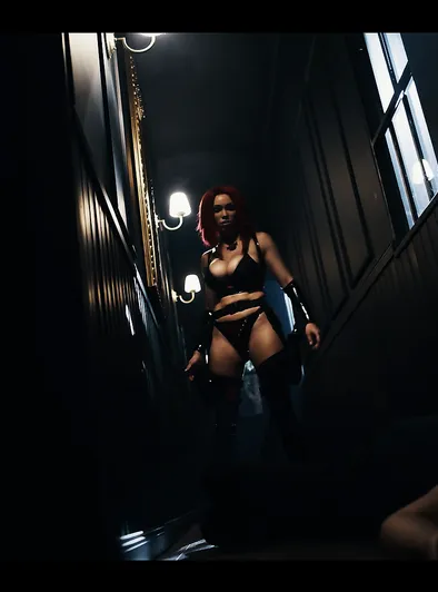 Reina O'hara Vampire Lesbian Licks Big Redhead Tits an Pussy