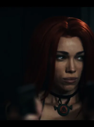 Reina O'hara Vampire Lesbian Licks Big Redhead Tits an Pussy