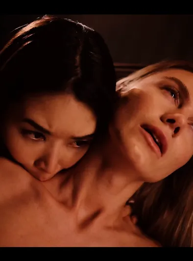 Rikako Katayama Vampire Lesbian Fuck with Blonde Girl