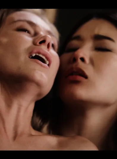 Rikako Katayama Vampire Lesbian Fuck with Blonde Girl