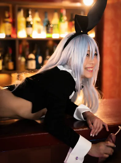 Nanako Nanahara Bunny Cosplay Suck and Fuck