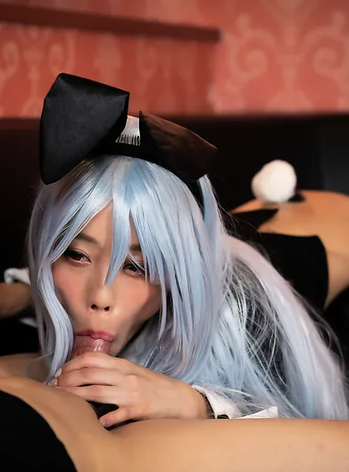Nanako Nanahara Bunny Cosplay Suck and Fuck