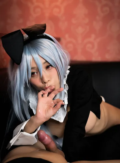 Nanako Nanahara Bunny Cosplay Suck and Fuck