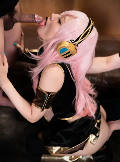 Mizuki Vocaloid Cosplay Threesome Creampie Fuck