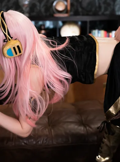 Mizuki Vocaloid Cosplay Threesome Creampie Fuck