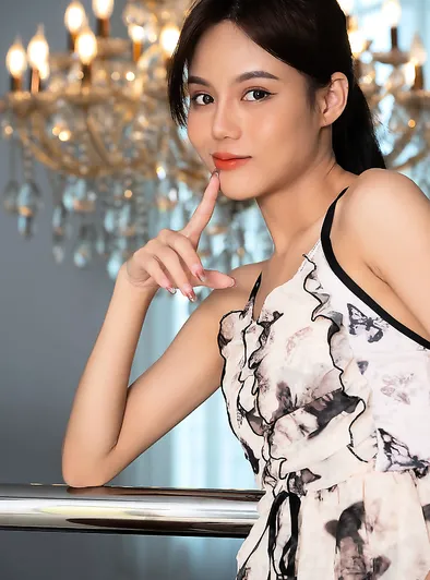 Rose Sarinz Strips Naked On The Stairs