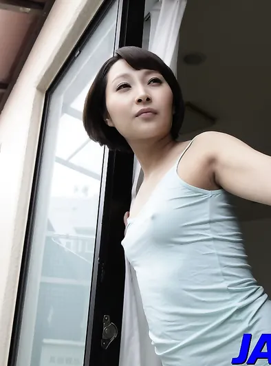 Uika Hoshikawa Teases And Strips