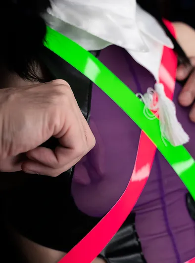 Mayu Sakurai Cosplay Bondage Toy Threesome