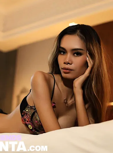 Sasha Lin Strips Colorful Lingerie Nude Hotel Tease