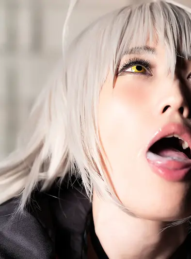 Mizuki Jalter Sloppy Ahegao Facial Fun