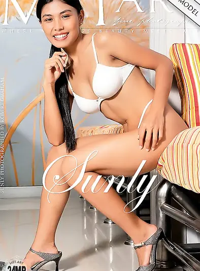 Sunly Sexy Striptease Debut Photoshoot
