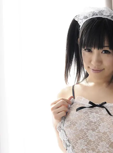 Yui Kyouno Bare Pussy In Naughty Maid Cosplay