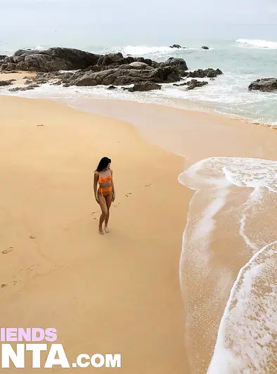 Kathai Gets Playful And Nude On Beach