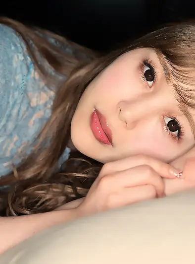 Rino Sakuragi Nude Bed Tease With Big Tits and Smile
