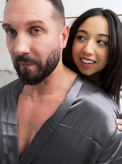 Liora Vane Sucks And Rides Tattooed Guy's Cock
