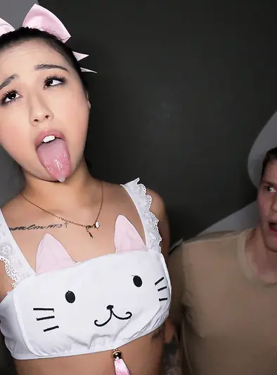 Liora Vane Fucks Hard With Her Pink Bow On