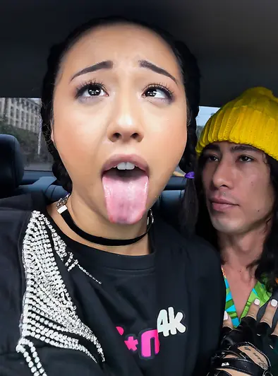 Liora Vane Gets Her Pigtails All Messy With Cum