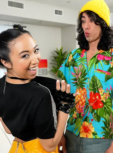 Liora Vane Gets Her Pigtails All Messy With Cum