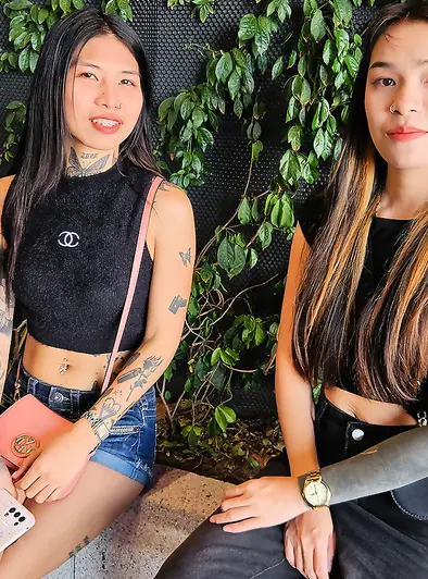 Tattooed Thai Babes Blow And Ride In Hot Threesome