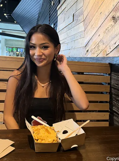 Leilani Voss Flashes And Plays All Over Town