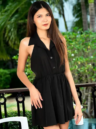 Tan Turns Demure Into A Wide Open Dare