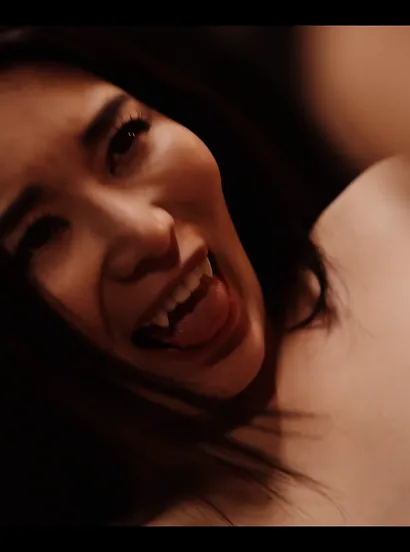 Rikako Katayama's Vampire Lesbian Pussy Licking Session