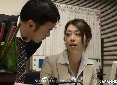 After Hours Heat With Tsubaki Kato And Maki Hojo